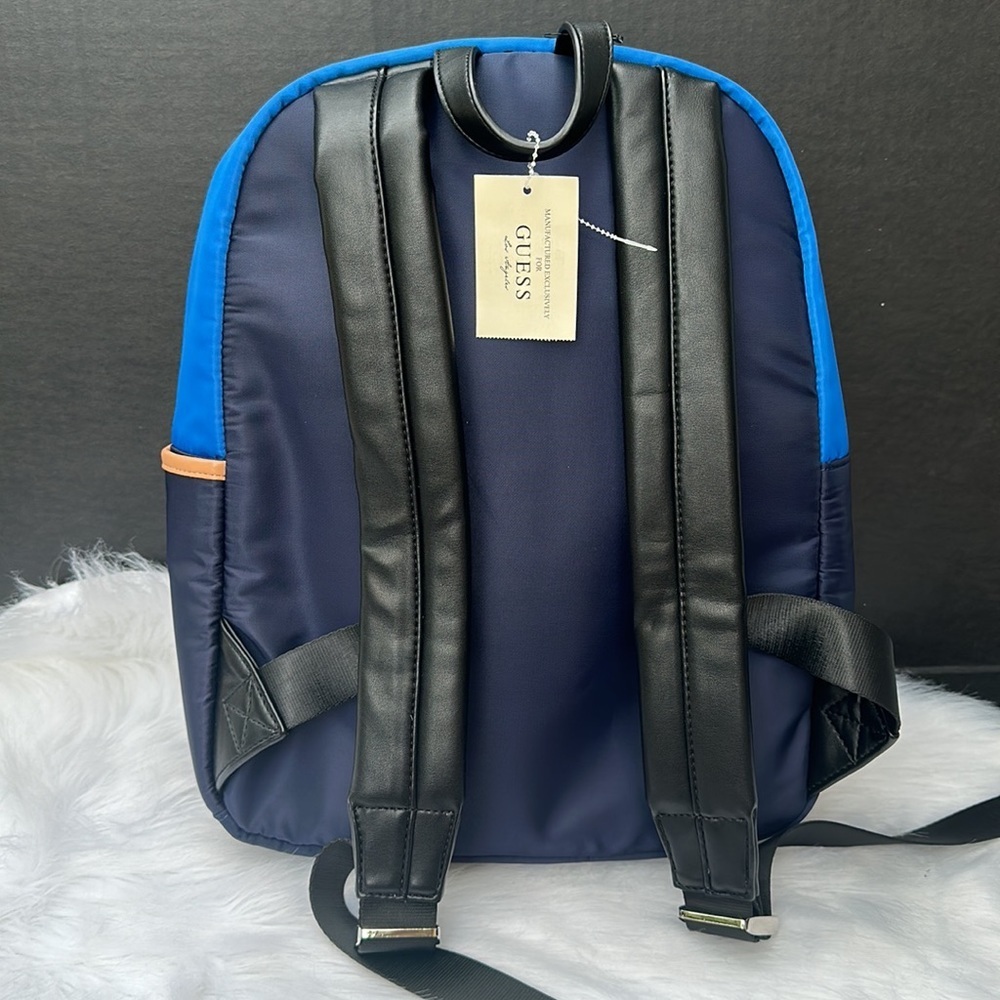 New GUESS Men’s Blue Backpack - Picture 4 of 7